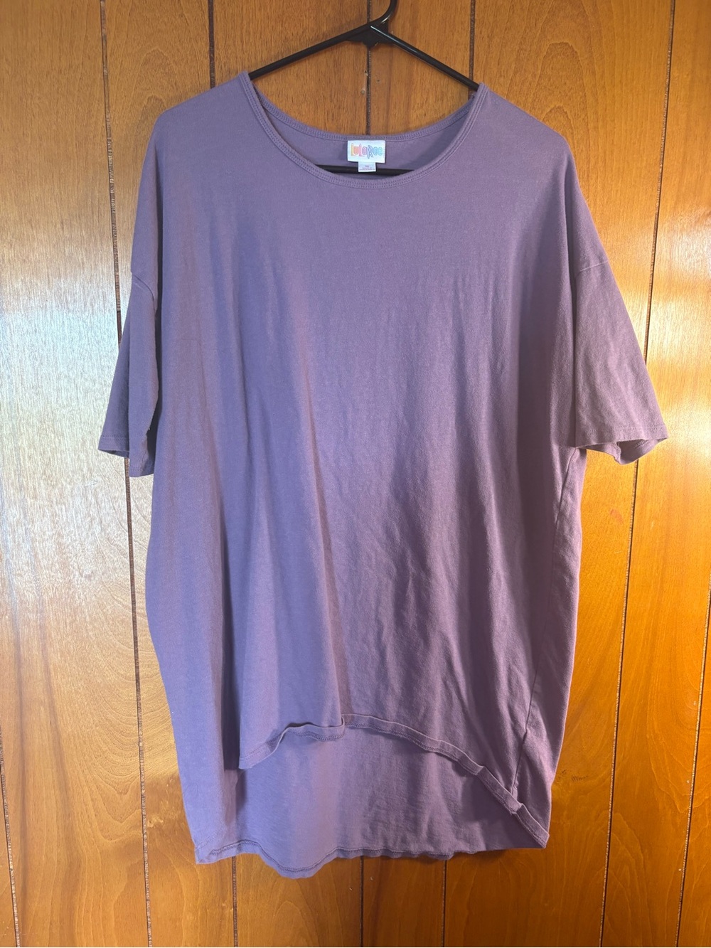 LuLaRoe Lavender Short Sleeve Crewneck Tee